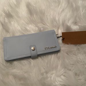 NWT Steve Madden Baby Blue Wallet